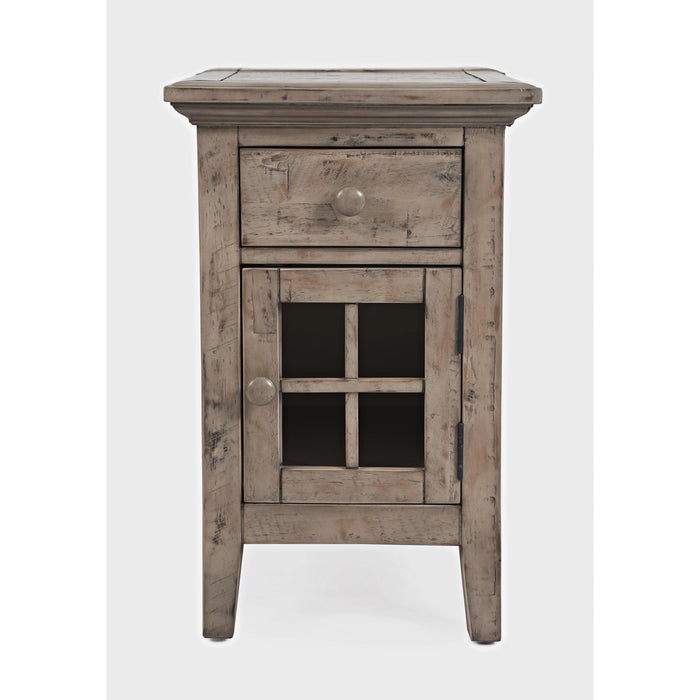 Rustic Shores Power Chairside Table