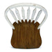 Carolina Crossing Windsor Swivel Counter Chair - White image