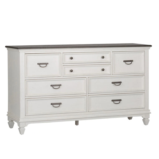 Allyson Park Drawer Dresser in Wirebrushed White image