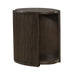 City View Chairside Table in Coffee Bean image