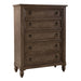 Americana Farmhouse King California Sleigh Bed, Dresser & Mirror, Chest, Night Stand image