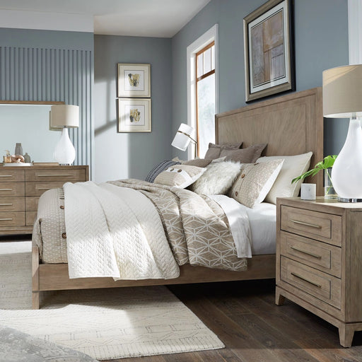 Brentwood Panel Bed, Dresser & Mirror, Night Stand image
