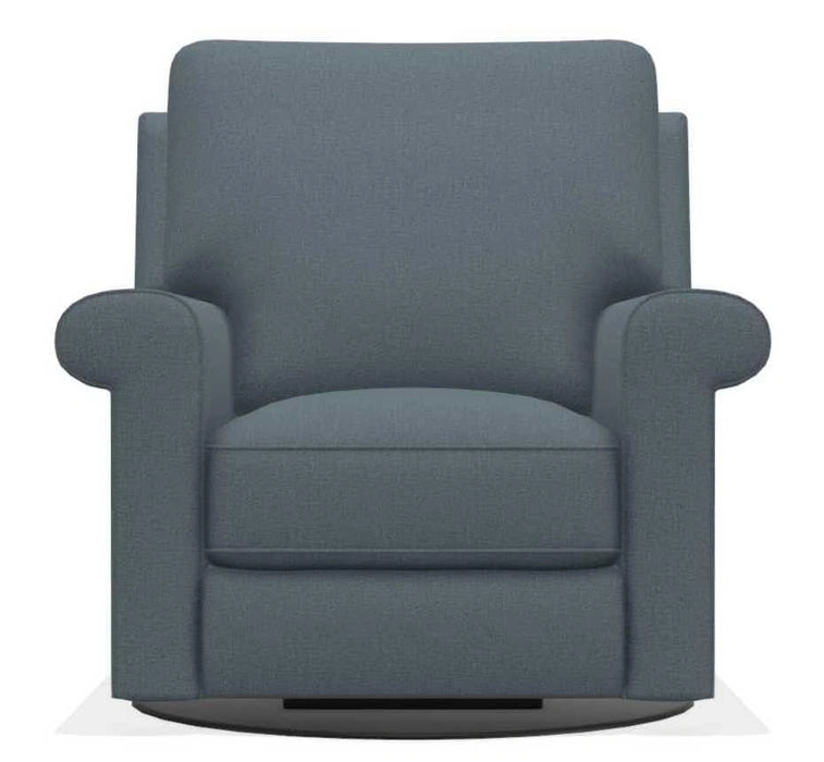 La-Z-Boy Ferndale Denim Swivel Gliding Chair