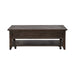 Paradise Valley Rectangular Cocktail Table in Saddle Brown image