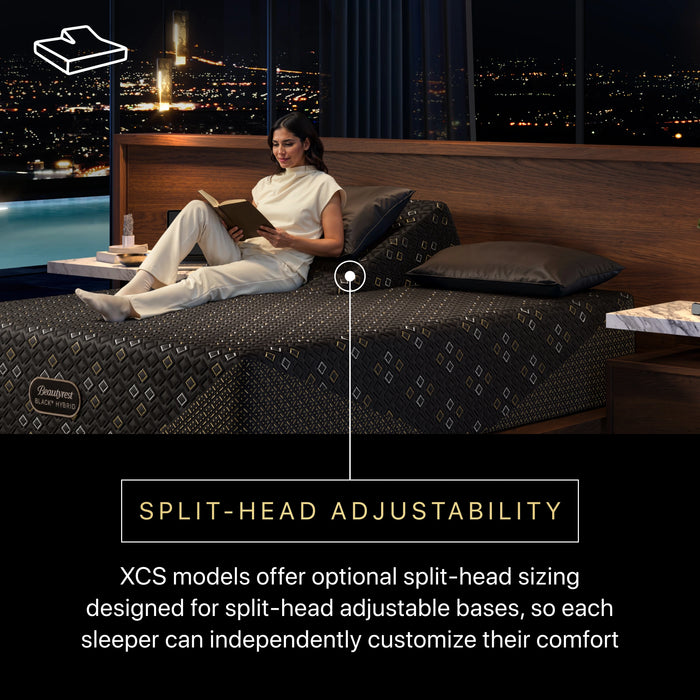 Beautyrest Black Hybrid Series Three XCS 14.5" Medium Mattress