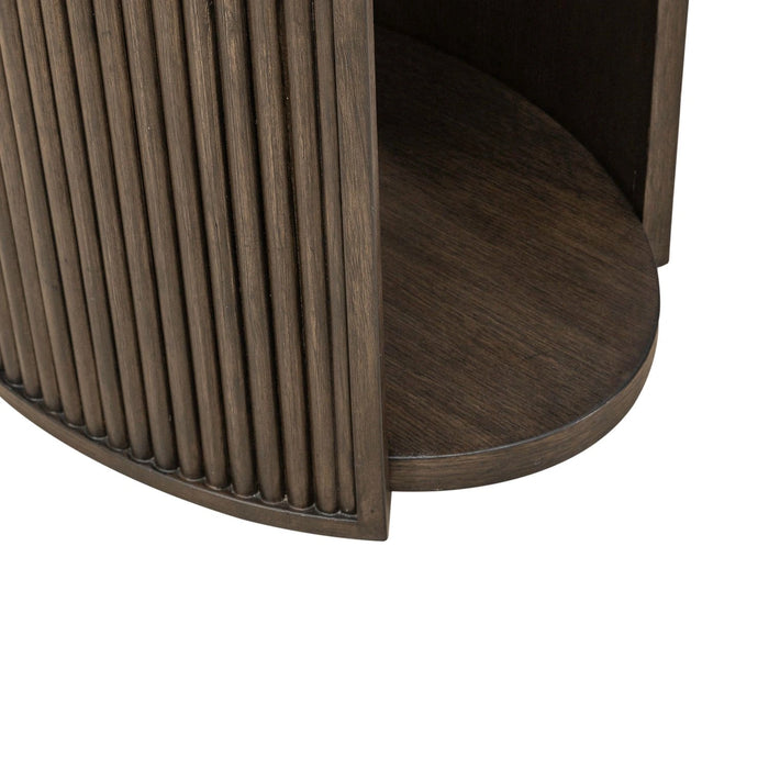 City View Chairside Table in Coffee Bean image