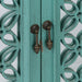 Kensington 4 Door Accent Cabinet in Turquoise image