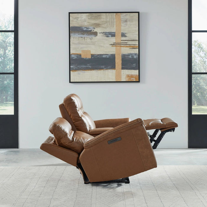Cooper Loveseat w/Console P3 & ZG in Camel image