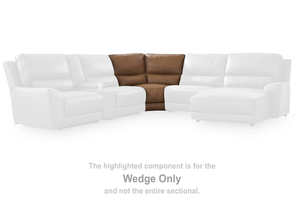 DeepWakes Reclining Sectional with Storage Console