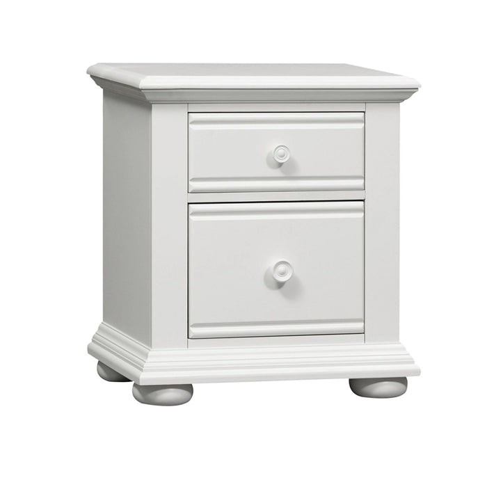 Summer House 2 Drawer Nightstand in Oyster White image