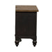 Americana Farmhouse 2 Drawer Nightstand in Black image
