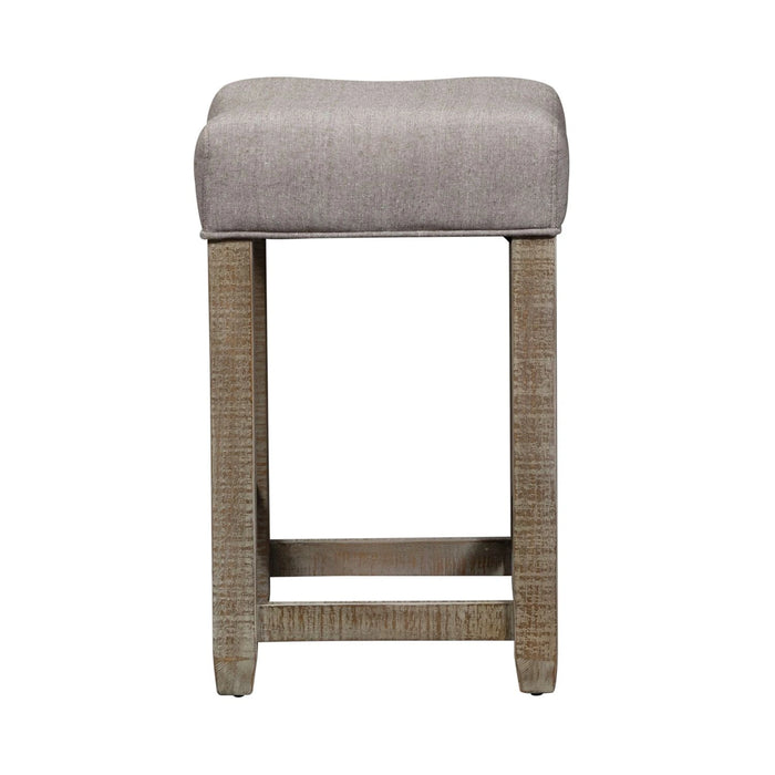 Parkland Falls Console Stool in Weathered Taupe image