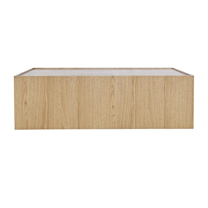 Laurel Cr Block CT with Casters Nat