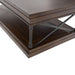 Tribeca Rectangular Cocktail Table in Cordovian Brown image