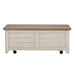 Farmhouse Reimagined Storage Trunk in Antique White image