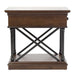 Tribeca Chairside Table in Cordovian Brown image