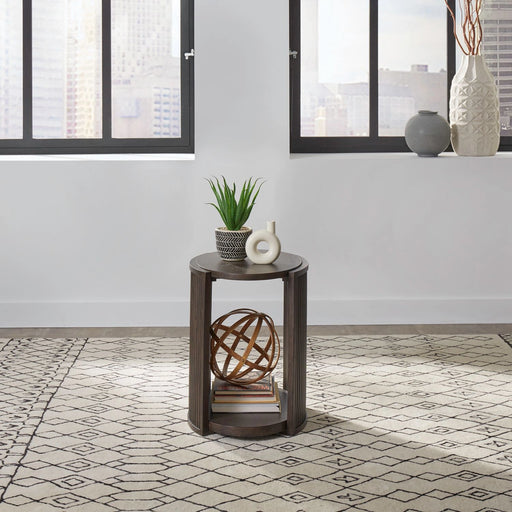 City View Chairside Table in Coffee Bean image