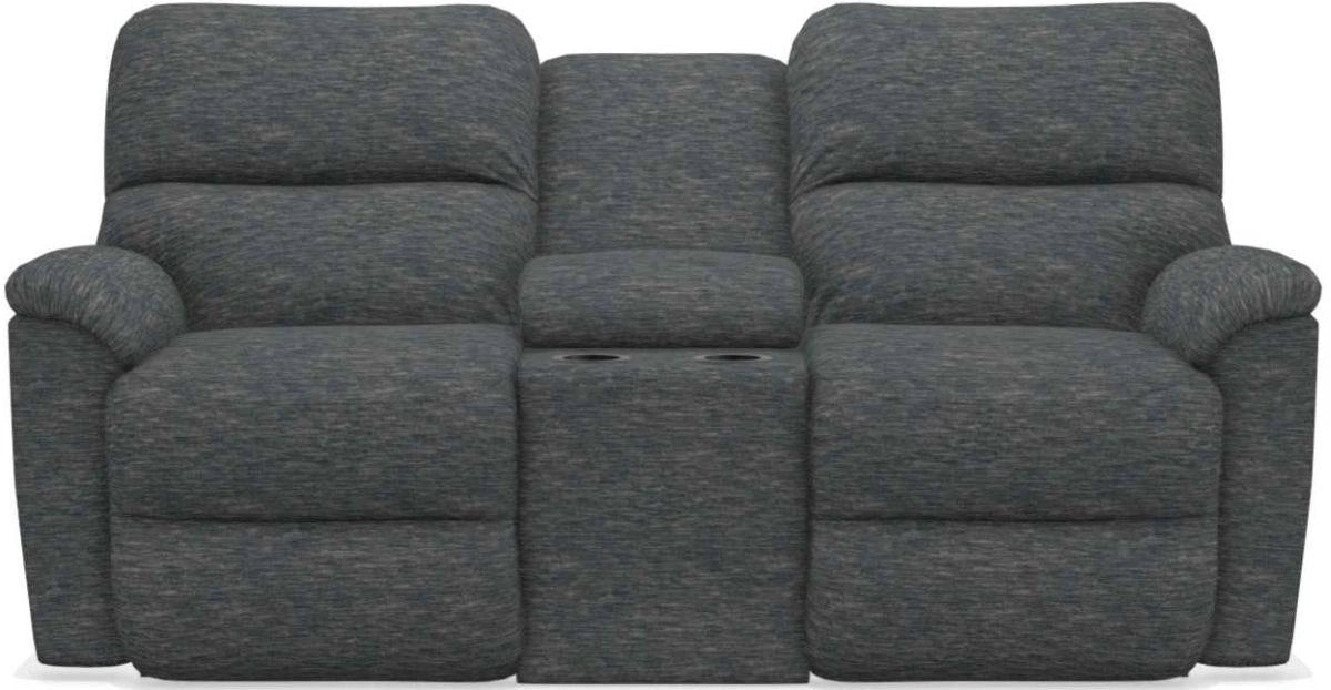 La-Z-Boy Brooks Storm Power Reclining Loveseat With Headrest & Console