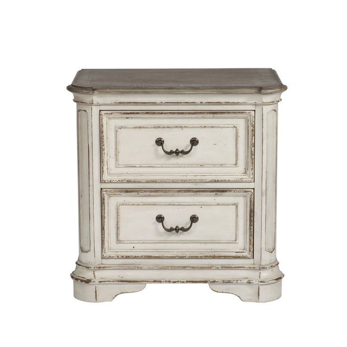 Magnolia Manor Uph Bed, Dresser & Mirror, Night Stand image