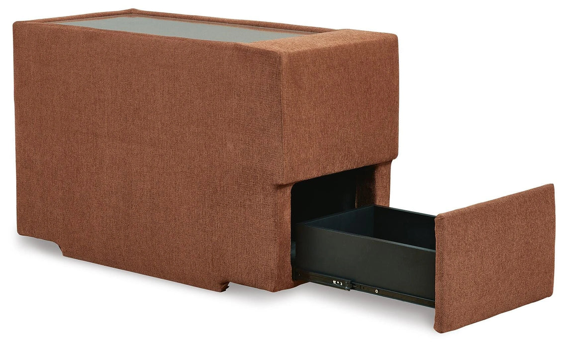 Modmax Balanced Sectional with Audio and Storage Consoles