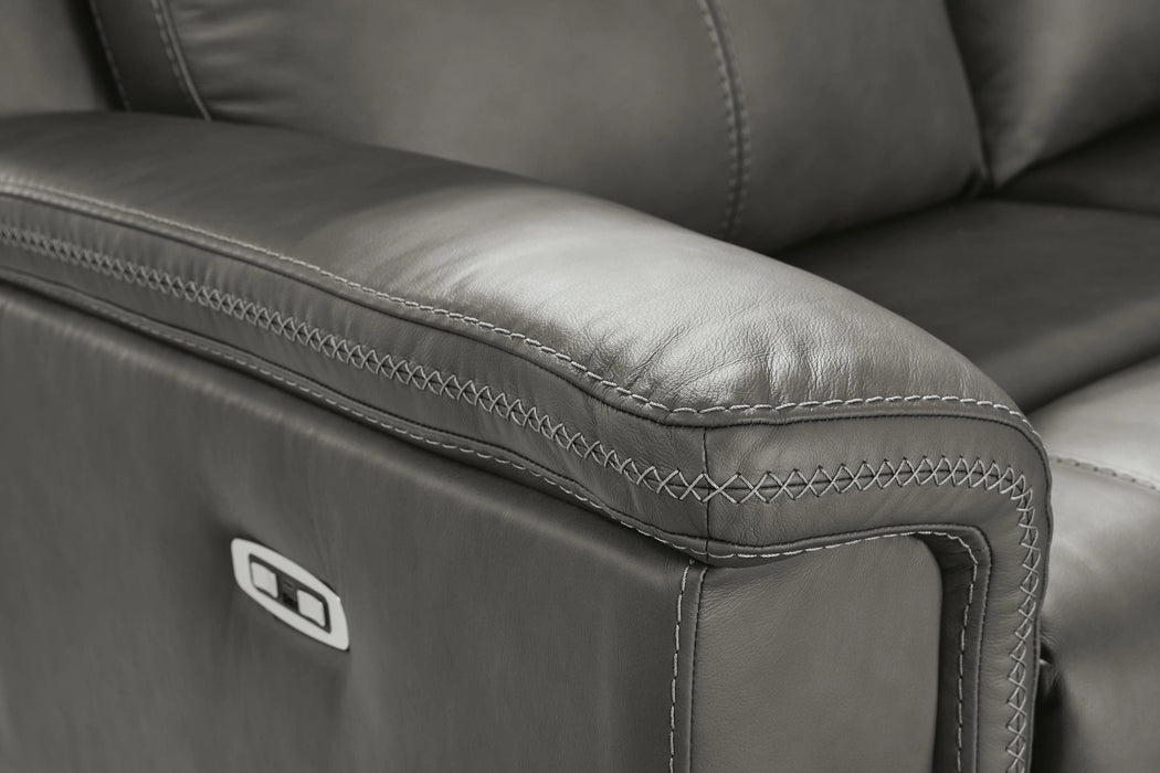 Bleckley Power Reclining Loveseat with Console