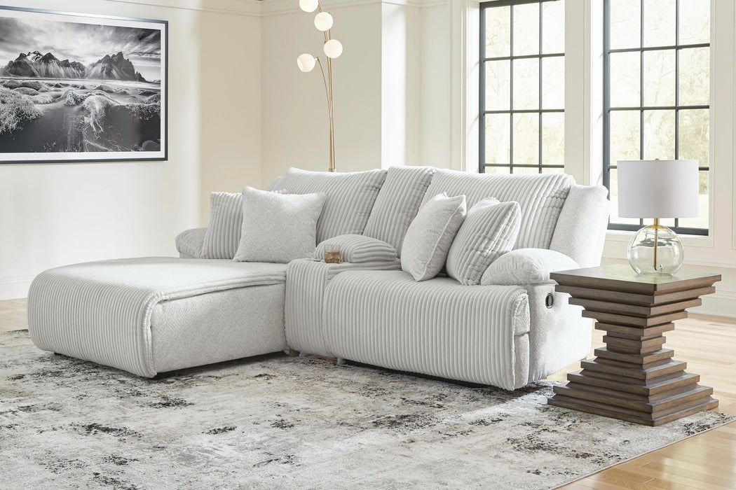 Top Tier Reclining Sectional Sofa with Chaise
