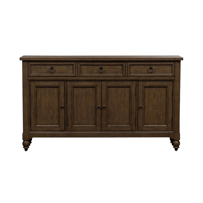 Americana Farmhouse Hall Buffet in Dusty Taupe image