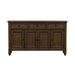 Americana Farmhouse Hall Buffet in Dusty Taupe image