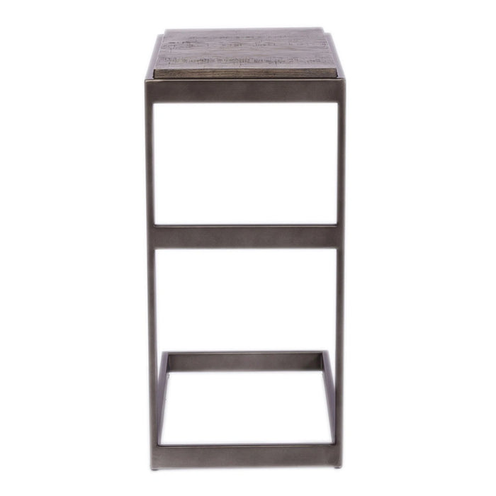 Modern View Laptop Table in Gray image