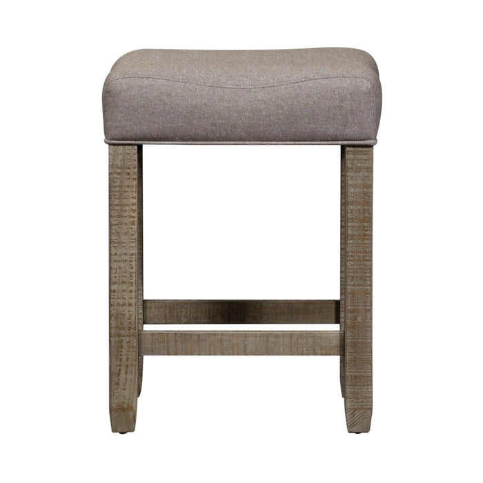 Parkland Falls Console Stool in Weathered Taupe image
