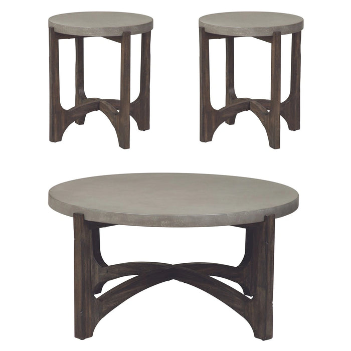 Cascade 3 Piece Set (1-Cocktail 2-End Tables) image