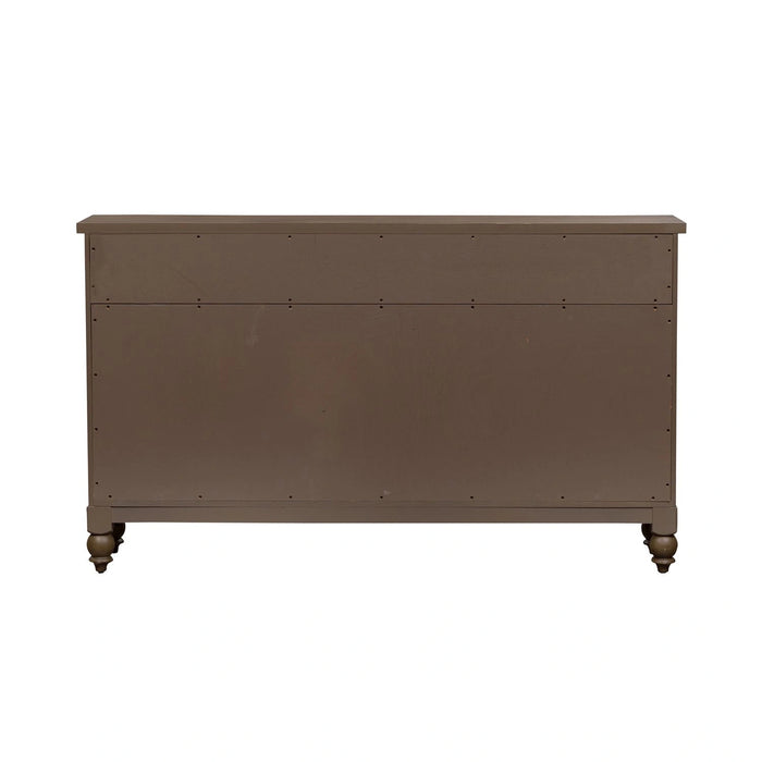 Americana Farmhouse Hall Buffet in Dusty Taupe image