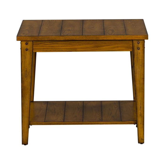 Lake House Square Lamp Table image