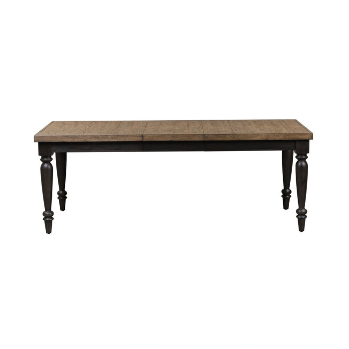 Harvest Home Rectangular Leg Dining Table in Chalkboard image