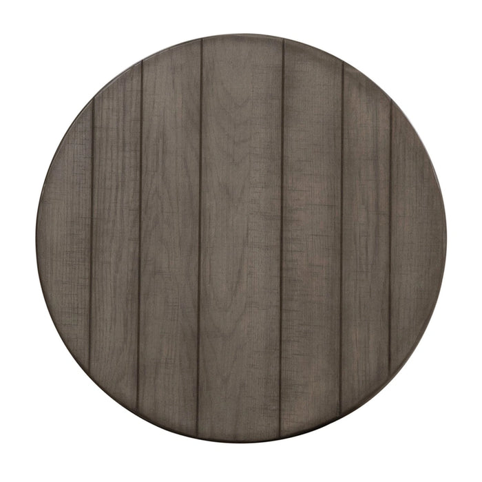 Modern Farmhouse Splay Leg Round End Table image