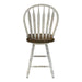 Carolina Crossing Windsor Swivel Counter Chair - White image