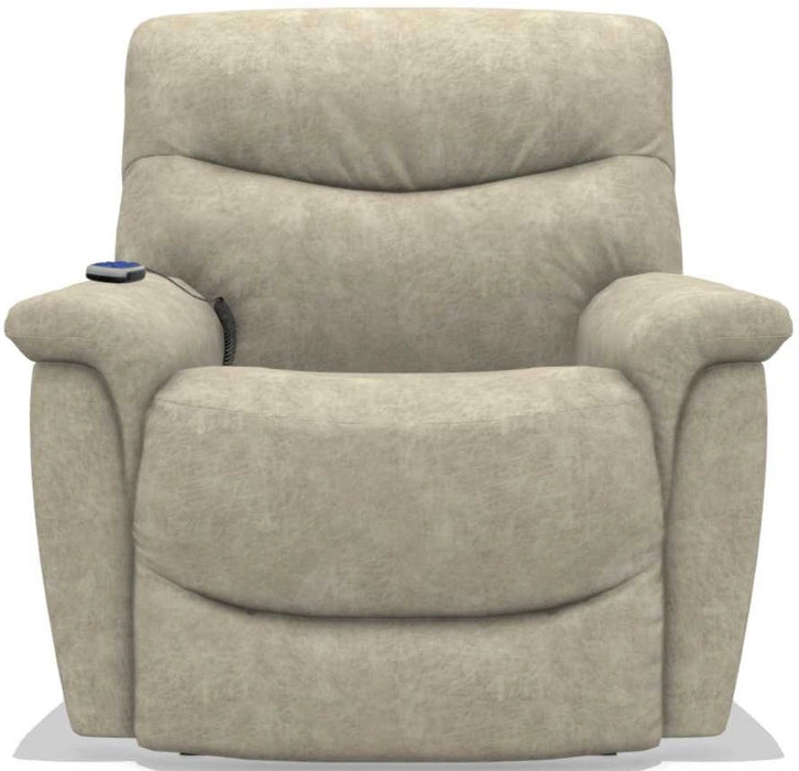 La-Z-Boy James Stucco Silver Luxury-Lift Power Recliner
