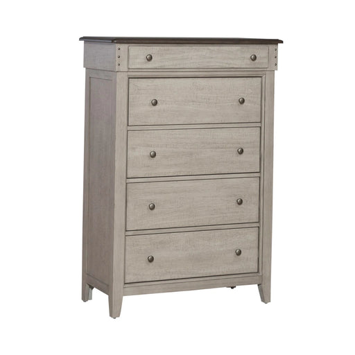 Ivy Hollow 5 Drawer Chest in Weathered Linen image