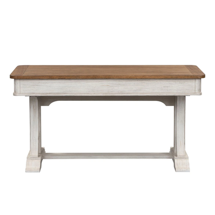 Farmhouse Reimagined Writing Desk in Antique White image