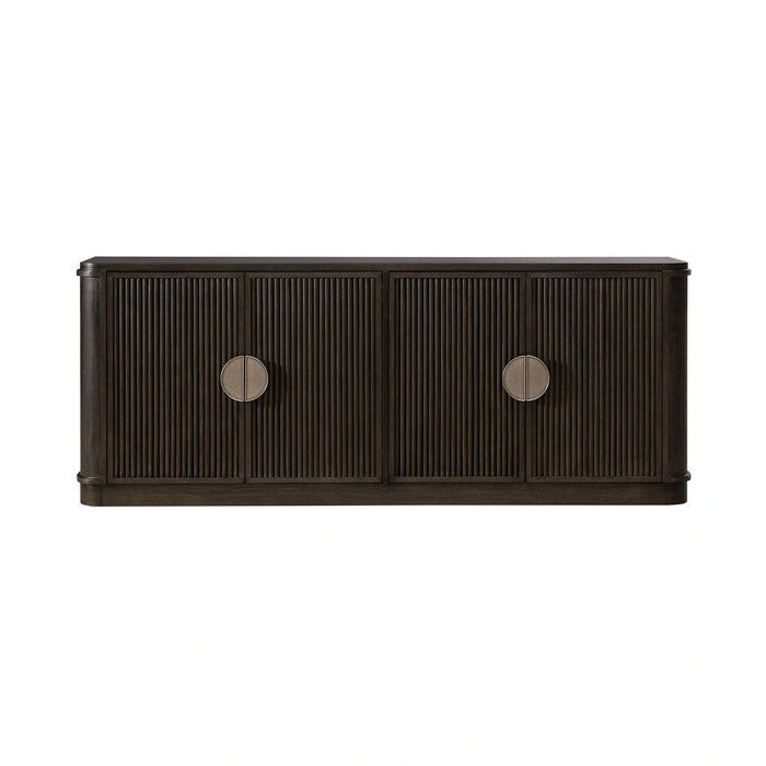 City View 82 Inch TV Console in Coffee Bean image