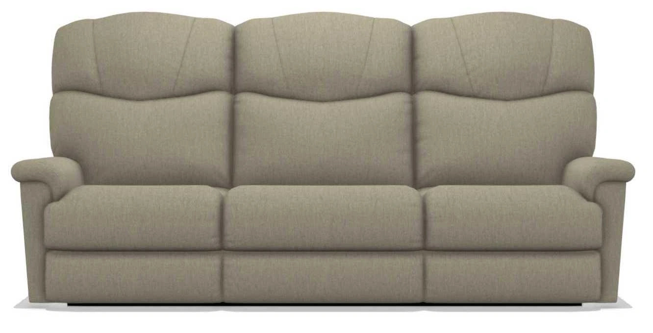 La-Z-Boy Lancer Teak Power Reclining Sofa with Headrest