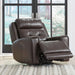 Carrington SG Recliner P3 & ZG in Dark Brown image