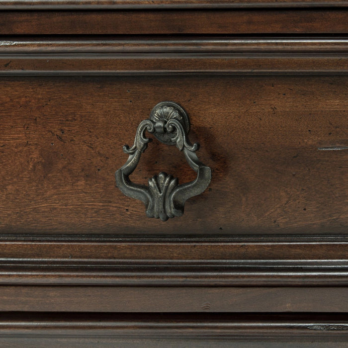 Arbor Place Sleigh Bed, Dresser & Mirror, Chest image