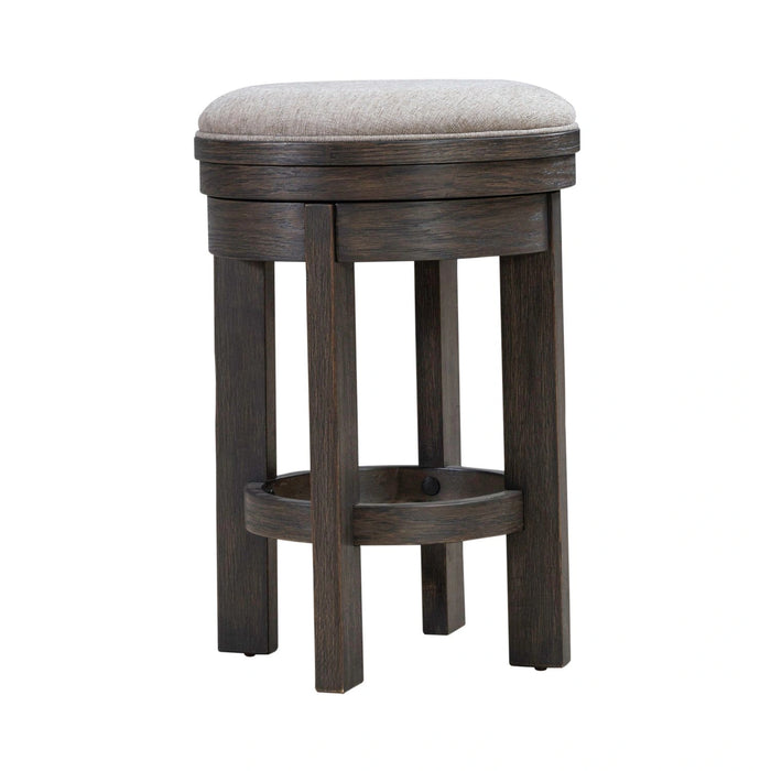 Lennox Hill Uph Swivel Console Stool image
