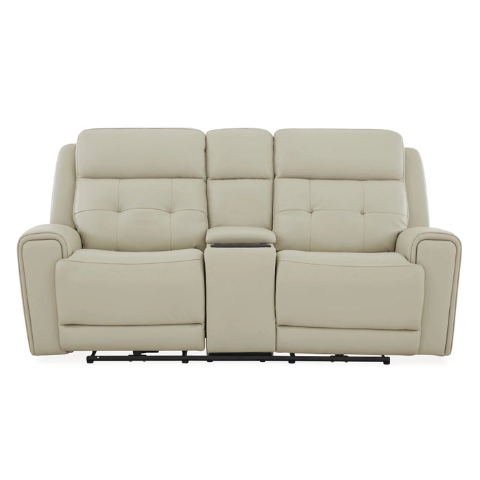 Carrington Loveseat w/Console P3 & ZG in Baja Stone image