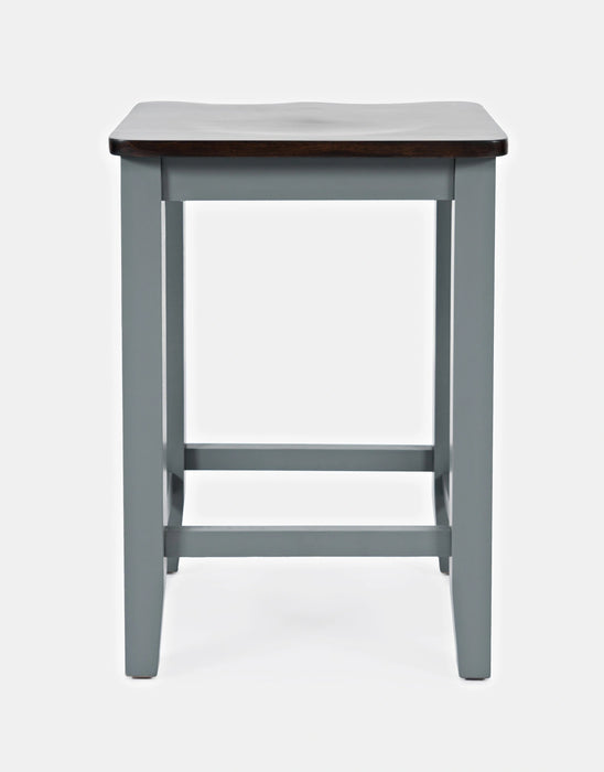 Asbury Park Backless Saddle Stool