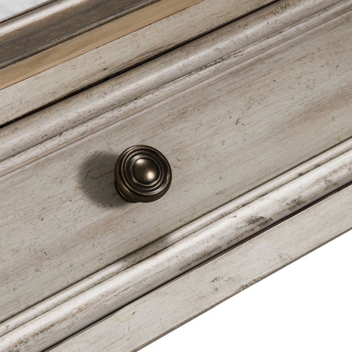 Heartland Rect Ceiling Tile Cocktail Table in Antique White image