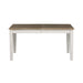 Summerville Rectangular Leg Table in White image