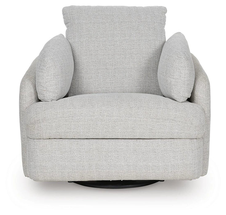 Alainmont Next-Gen Nuvella Swivel Power Recliner