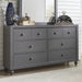 Cottage View 6 Drawer Dresser image